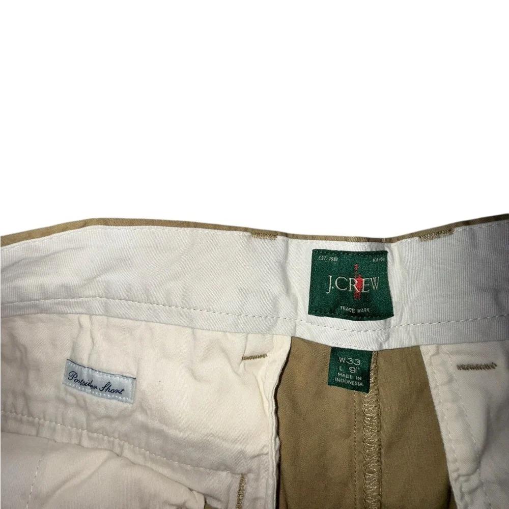 J. Crew Men's Khaki Tan Shorts Size 33